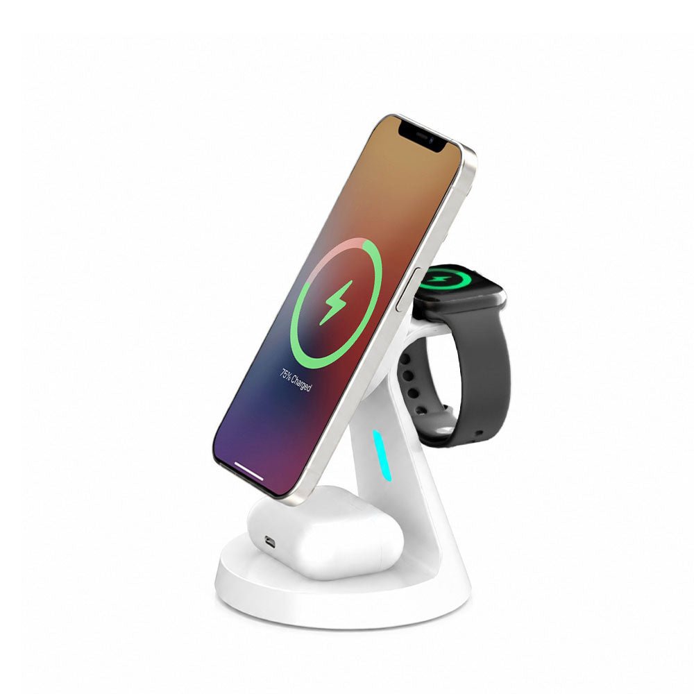 SnapStack 3-in-1 MagSafe Wireless Charger - Moderno Collections
