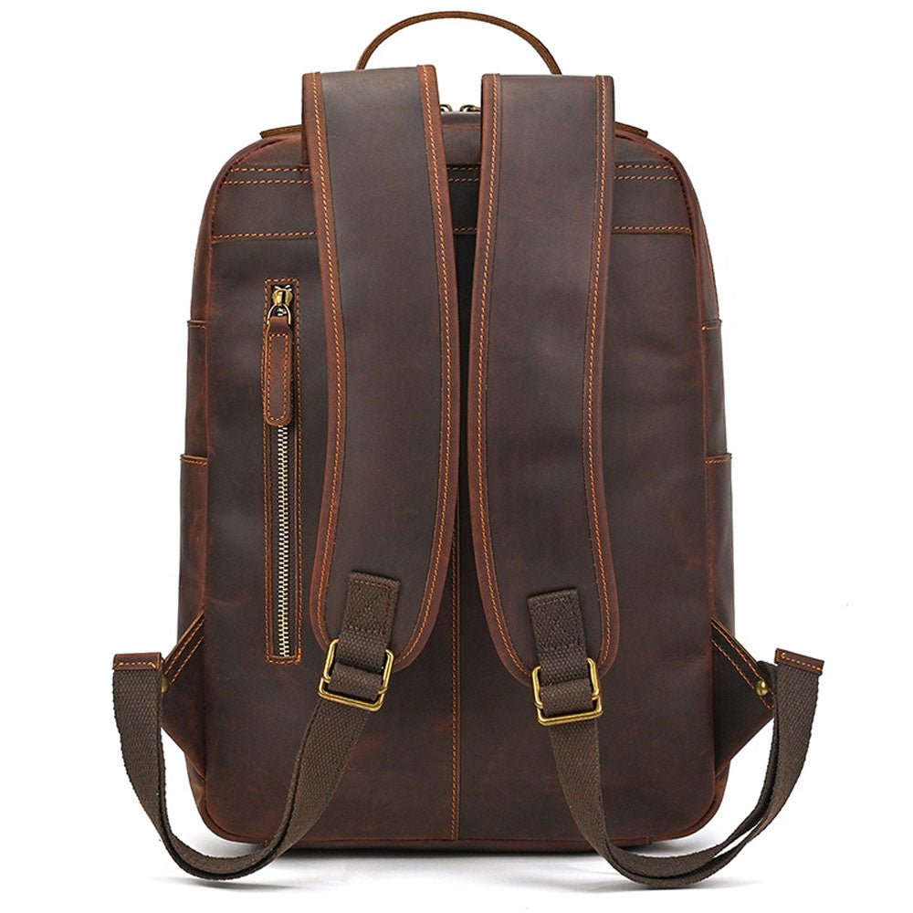 Statesman Leather Travel Backpack - Moderno Collections