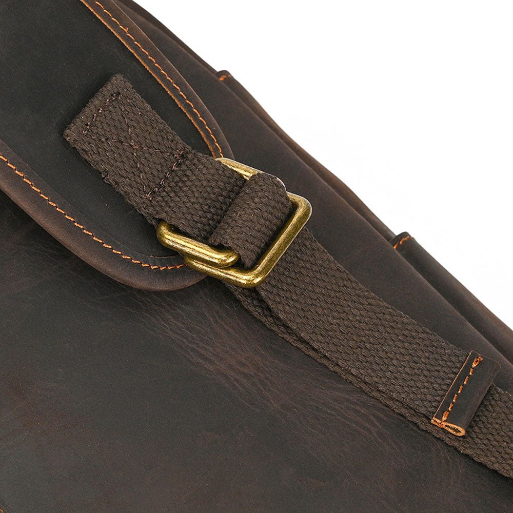Statesman Leather Travel Backpack - Moderno Collections