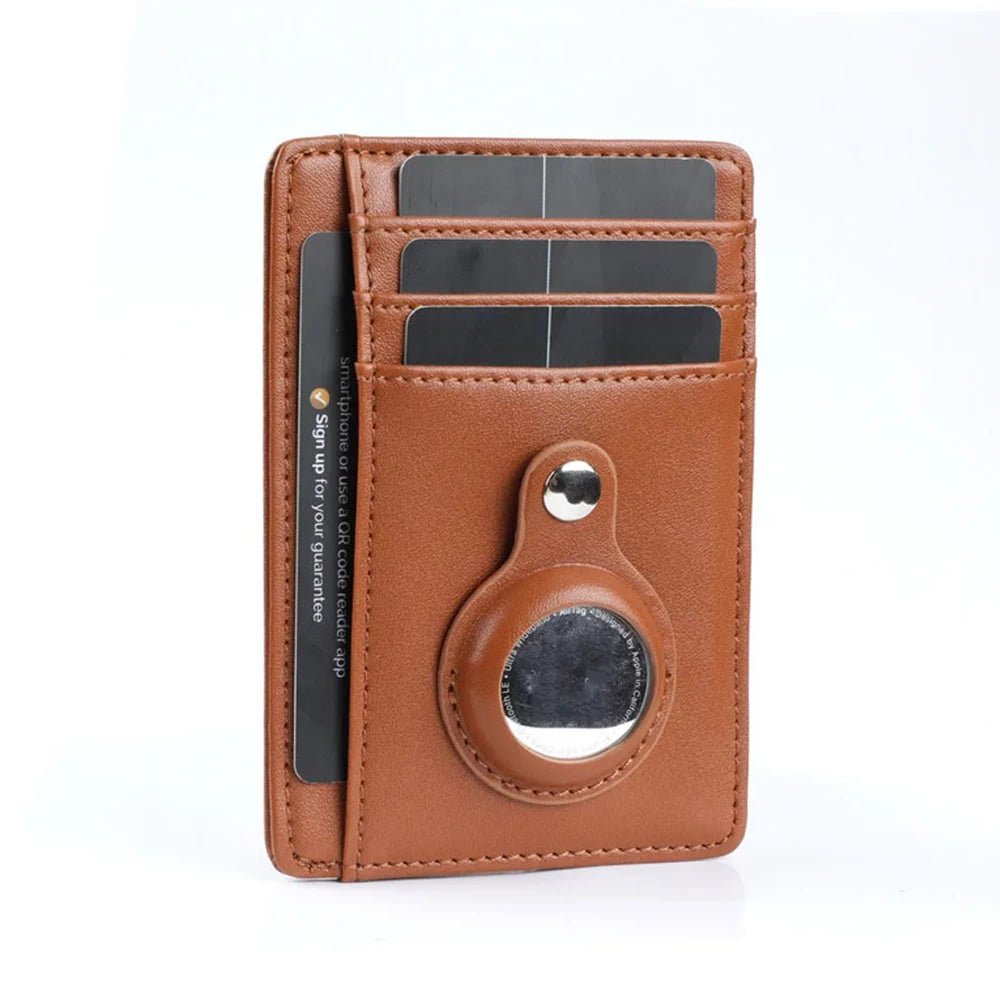 StormShield Leather AirTag Wallet - Moderno Collections