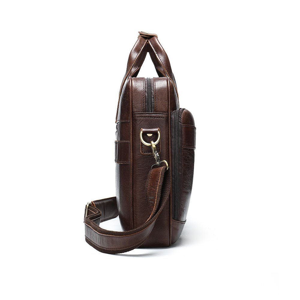 StridePack Leather Messenger Bag - Moderno Collections