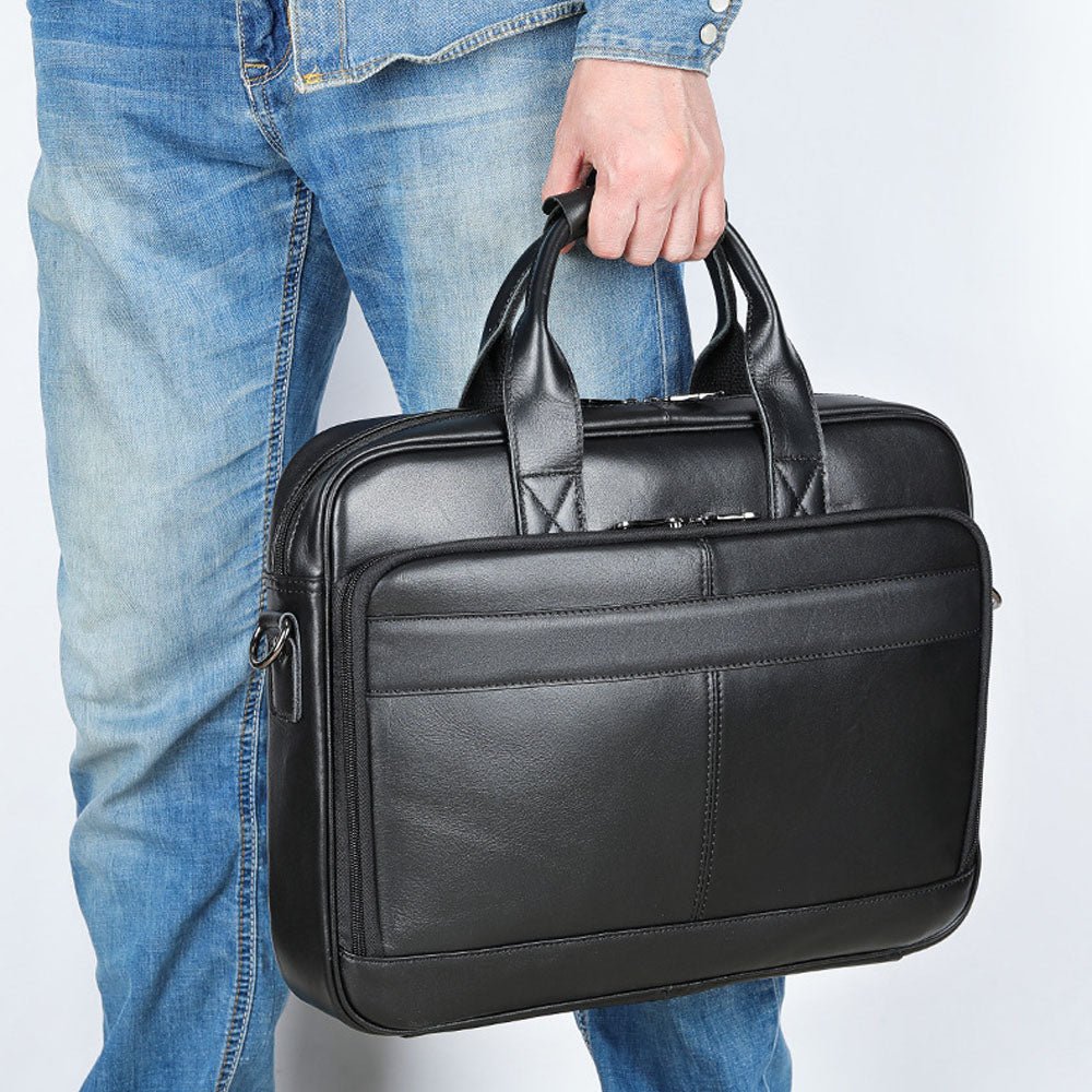 StridePack Leather Messenger Bag - Moderno Collections