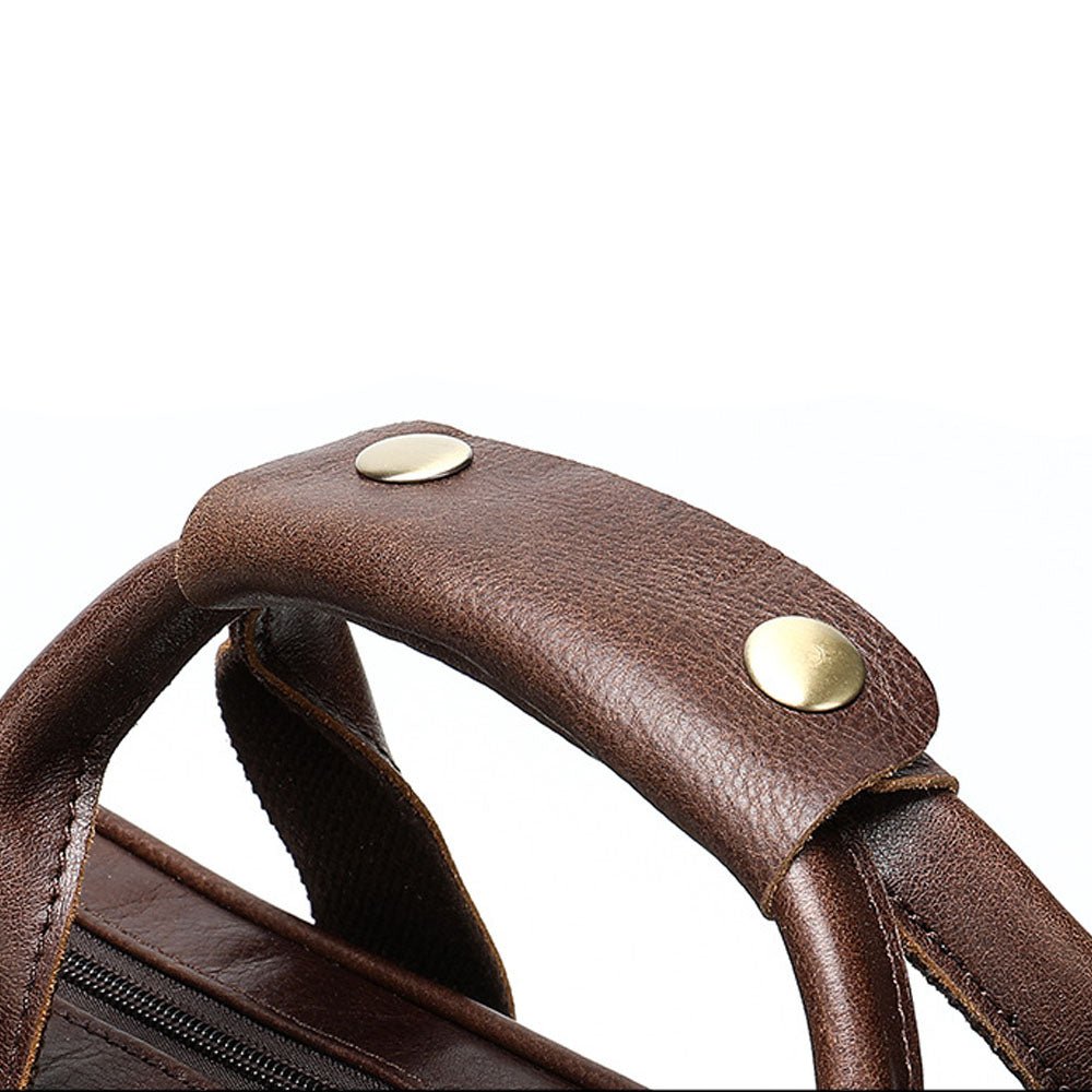 StridePack Leather Messenger Bag - Moderno Collections