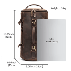 Thumbnail for Tri - Carry Travel Leather Backpack - Moderno Collections