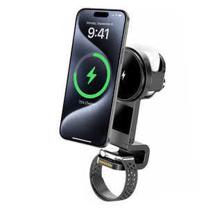 Thumbnail for Tridock 3 in 1 Magnetic Car Charger & Holder - Moderno Collections