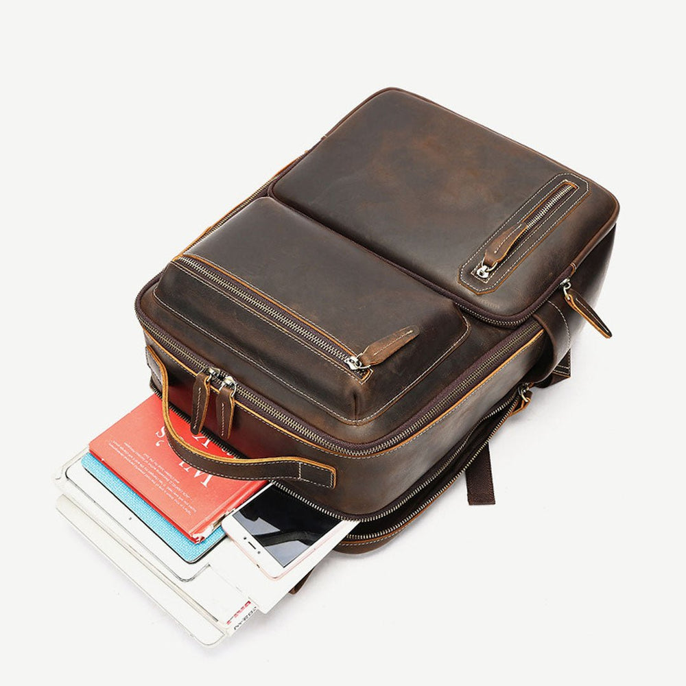 Vagabond Leather Backpack - Moderno Collections