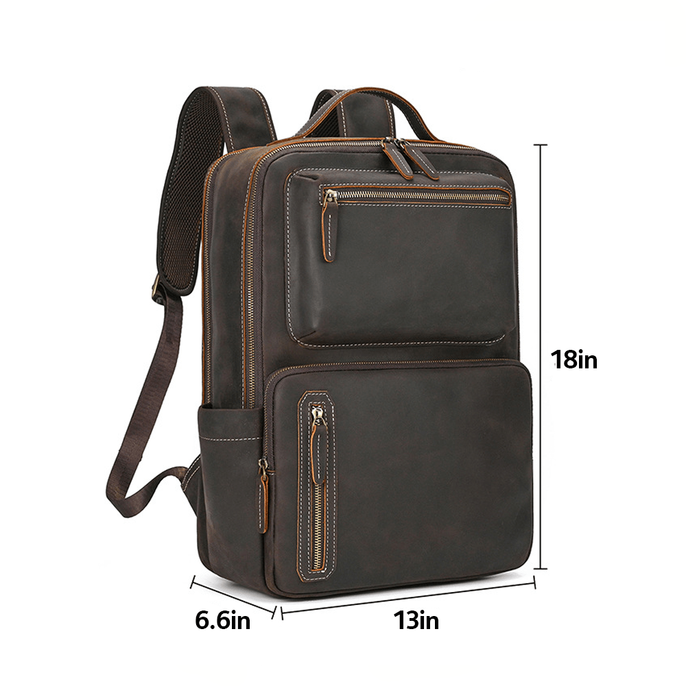 Vagabond Leather Backpack - Moderno Collections