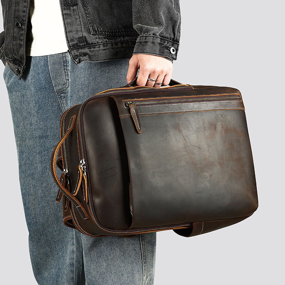Vagabond Vintage Leather Backpack - Moderno Collections