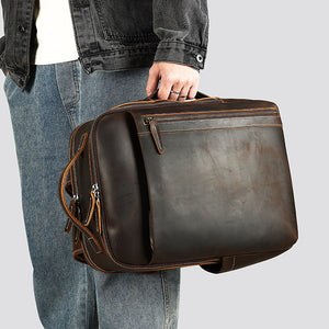 Thumbnail for Vagabond Vintage Leather Backpack - Moderno Collections