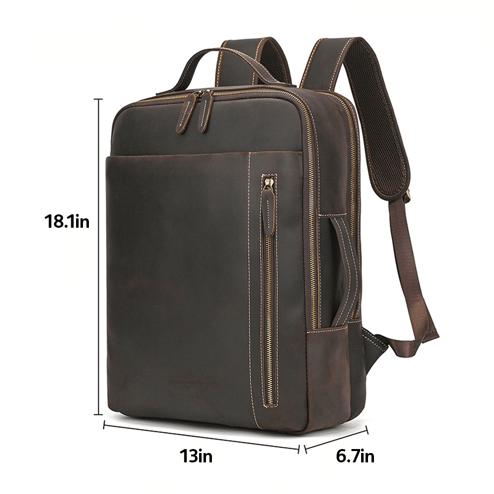 Vagabond Vintage Leather Backpack - Moderno Collections