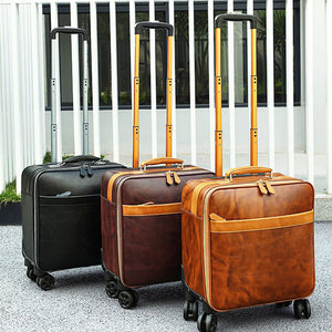 Thumbnail for Vanguard Leather Suitcase - Moderno Collections