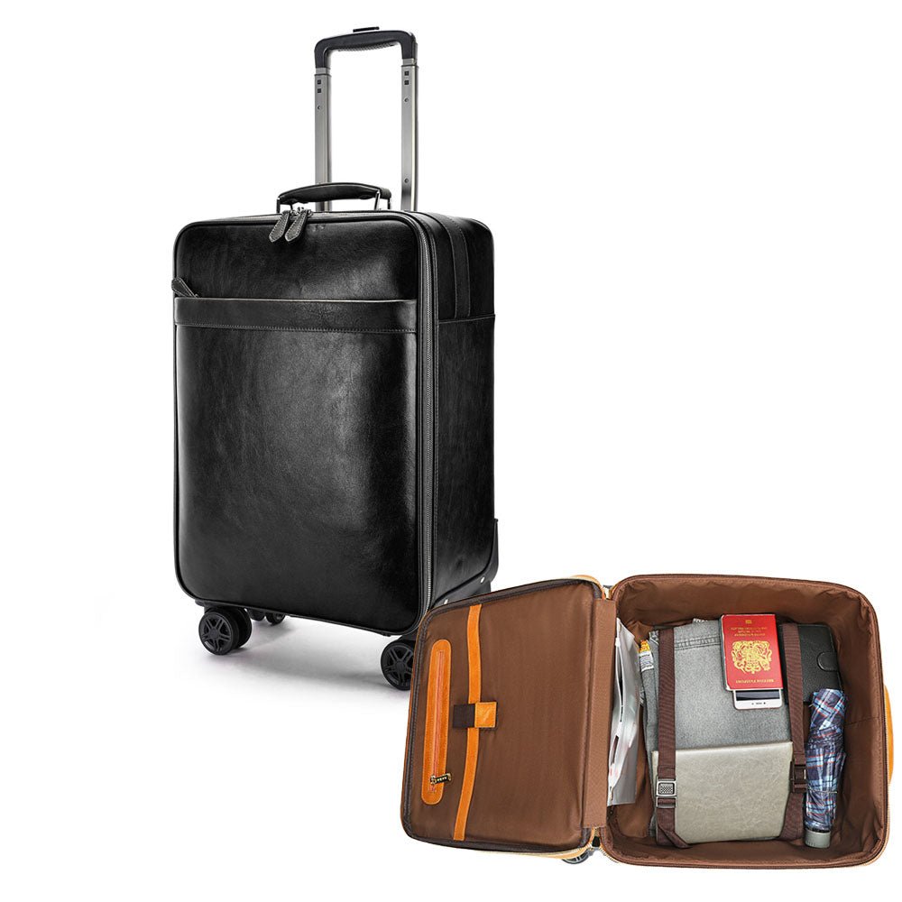 Vanguard Leather Suitcase - Moderno Collections