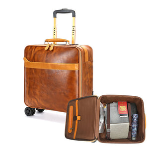 Thumbnail for Vanguard Leather Suitcase - Moderno Collections