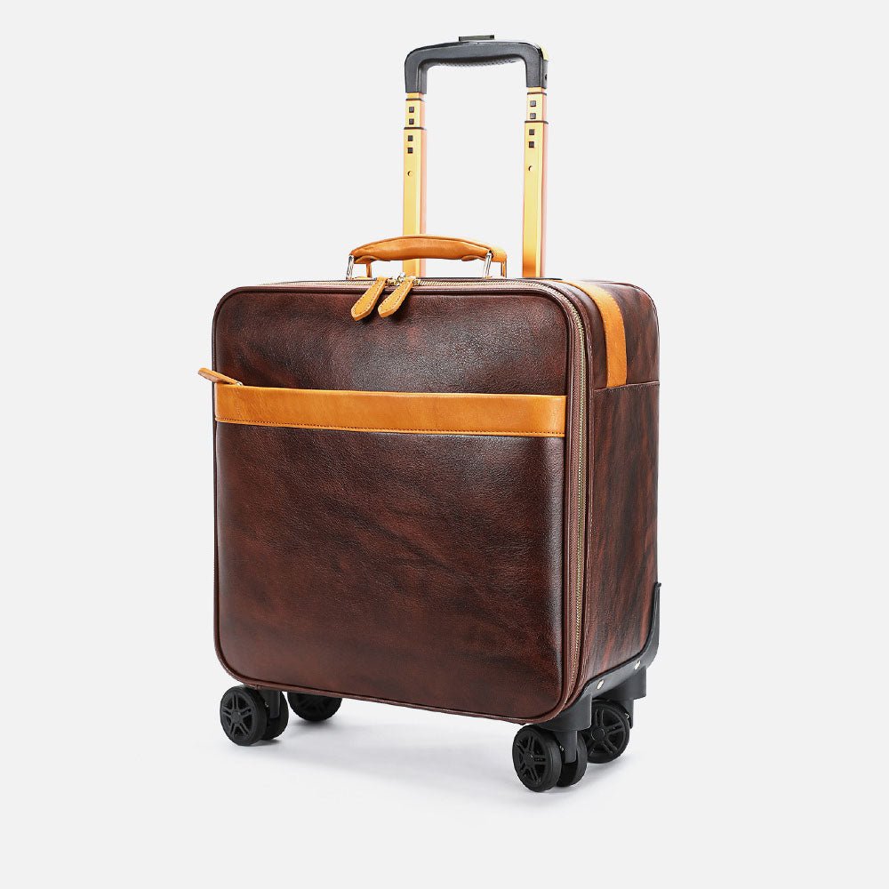 Vanguard Leather Suitcase - Moderno Collections