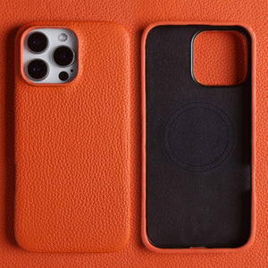 Thumbnail for VelourArc Leather iPhone Case - Moderno Collections