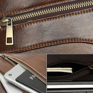 Thumbnail for Virelo Alloy Leather Messenger Bag - Moderno Collections