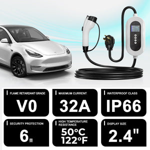 Thumbnail for VoltEdge Portable Level 2 J1772 EV Charger - Moderno Collections