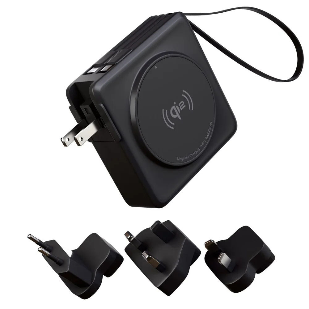 VoltFusion 4 - in - 1 Qi2 Power Bank - Moderno Collections