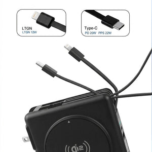 Thumbnail for VoltFusion 4 - in - 1 Qi2 Power Bank - Moderno Collections