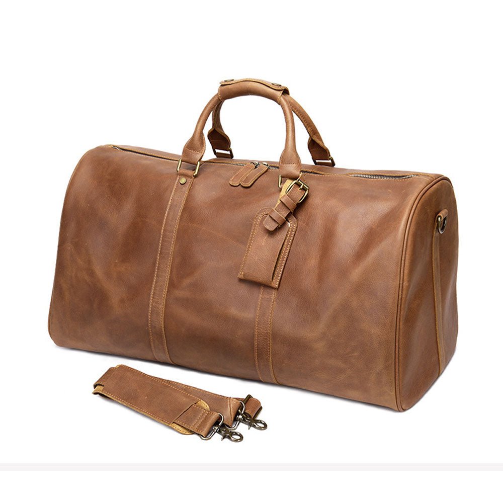VoyaCraft Pro Leather Duffle Bag - Moderno Collections