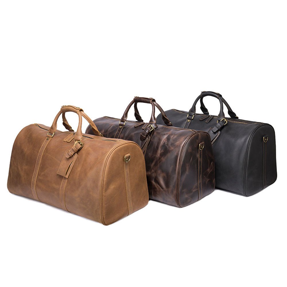 VoyaCraft Pro Leather Duffle Bag - Moderno Collections