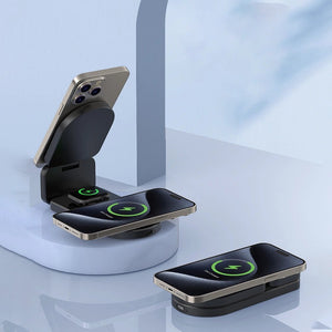 Thumbnail for Zynco MagSafe 3 in 1 Wireless Charger - Moderno Collections