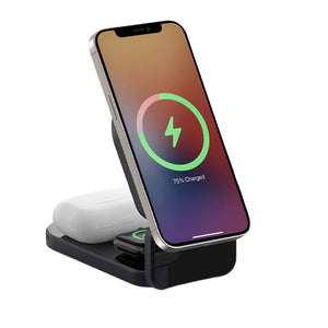 Thumbnail for Zynco MagSafe 3 in 1 Wireless Charger - Moderno Collections