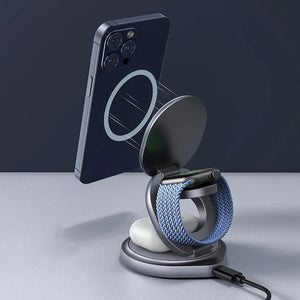 Thumbnail for MagFlex Trio 3 in 1 Wireless Charging Station - Moderno Collections