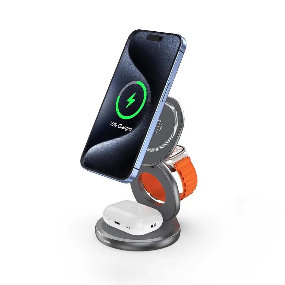 MagFlex Trio 3 in 1 Wireless Charging Station - Moderno Collections