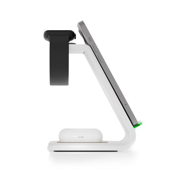 Premium 3 in 1 Fast Wireless Charging Stand for iPhone, Apple Watch & AirPods - Moderno Collections